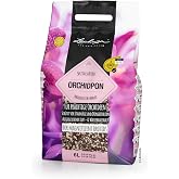 LECHUZA ORCHIDPON Orchid Potting Mix, 1.4 US Dry gal | 1.4 US dry gal; peat-free mineral substrate; improves drainage and aeration; prevents root rot; for indoor and outdoor plants