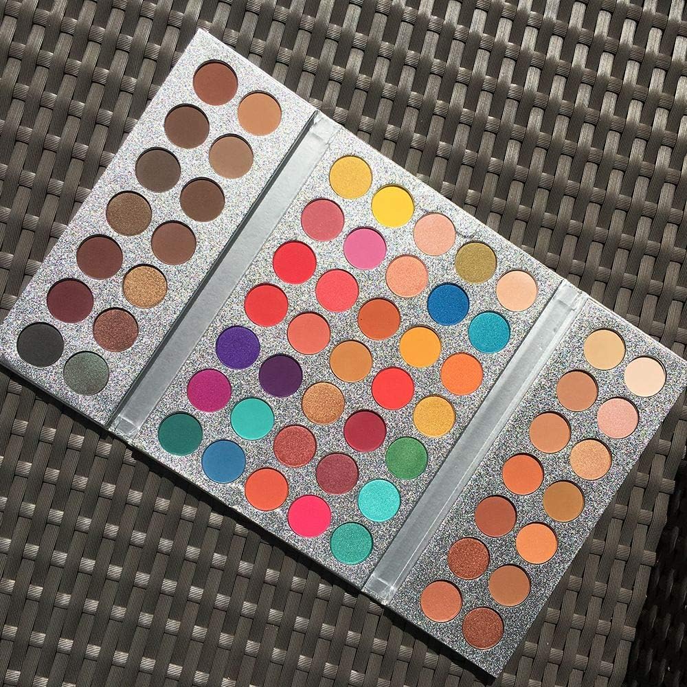 Shimmer Matte Eyeshadow Makeup Platte Ronsiay 35 Colors Pigment Blend Well Cosmetics Set