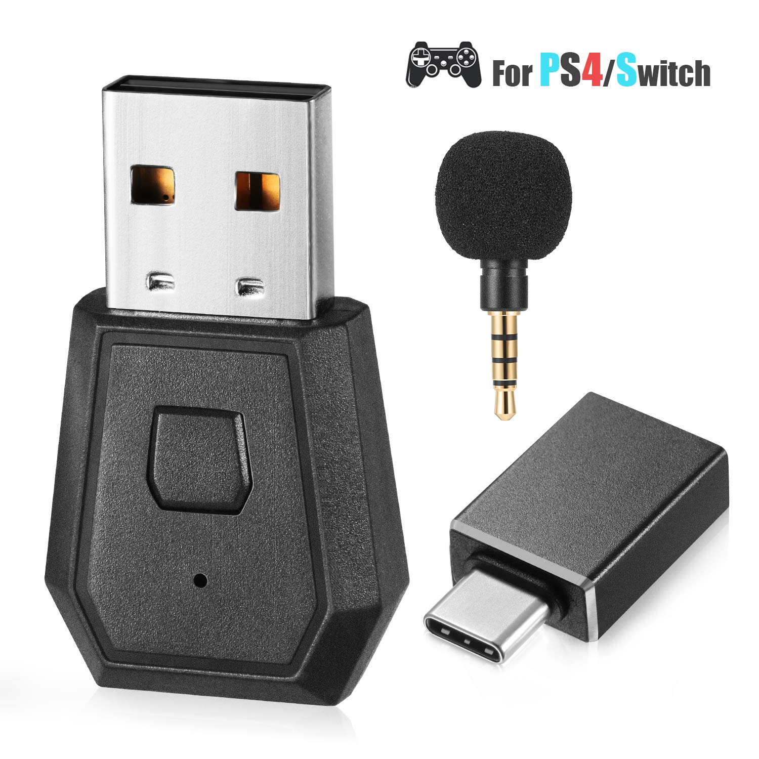 Ps4 Bluetooth Adapter Audio Wireless Ps4 Switch Dongle Headset Bluetooth Receiver Edr 4 0 Adapter Wireless Ps4 Switch Microphone With Adapter Usb Bluetooth Network Adapters Network Adapters All Goods Are Specials Escac Com