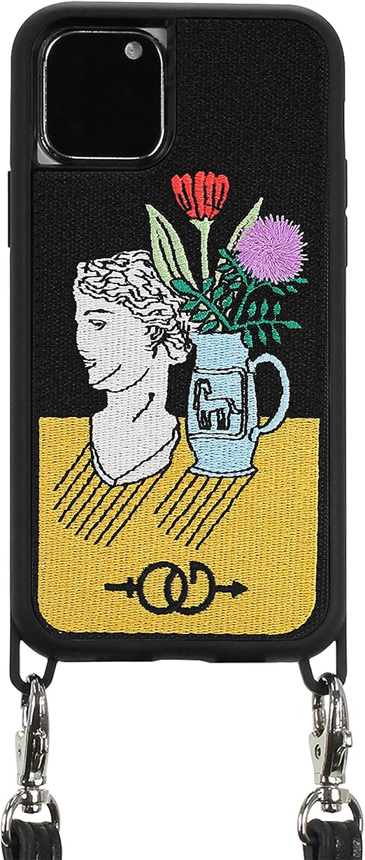 Zero Gravity Compatible With Iphone 11 Pro Profile Phone Case W Strap Embroidered Design Drop Tested 360 Protection Amazon Co Uk Electronics