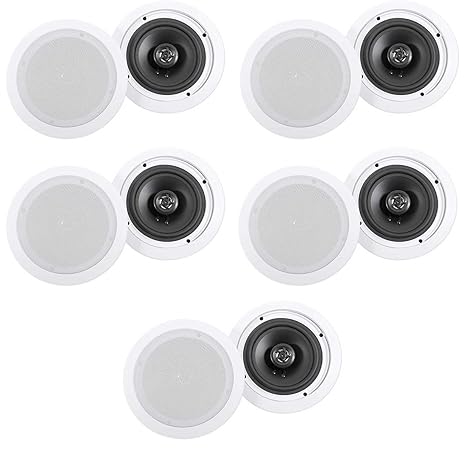 Amazon Com 10 Rockville Hc655 6 5 500 Watt In Ceiling Home