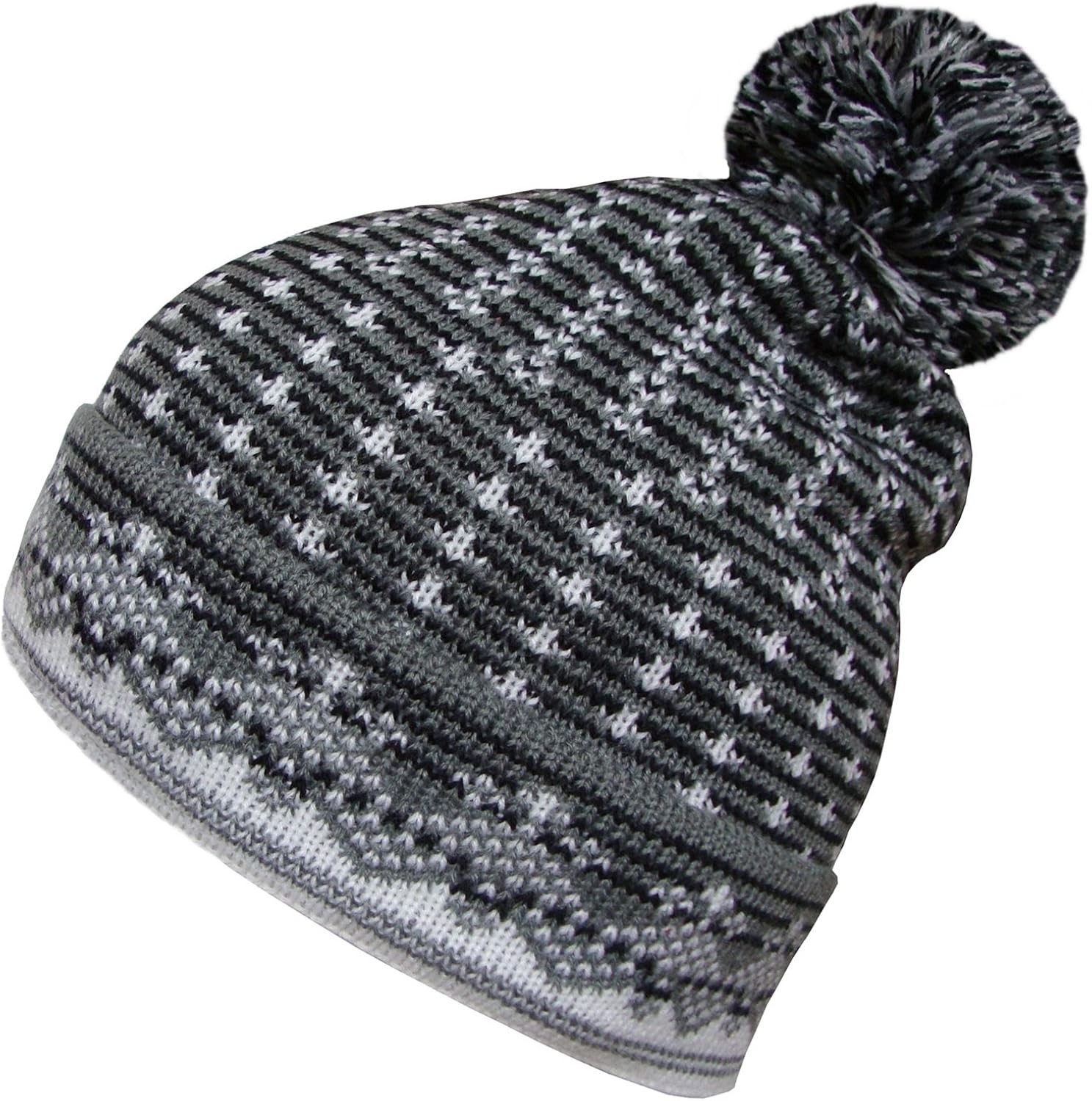 mens oversized bobble hat