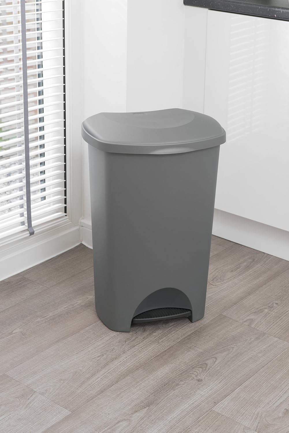 Plastic Pedal Bin Liner Wastebin Kitchen Dustbin Large Garbage Easy