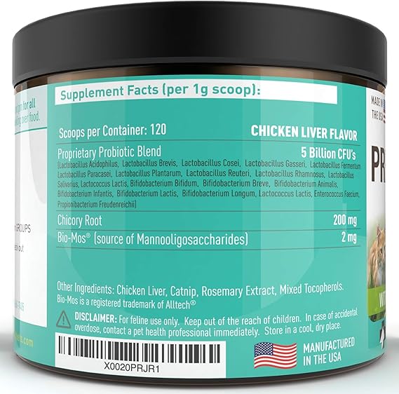 cat probiotics with bifidobacterium and enterococcus