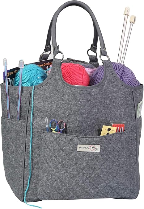 crochet organizer bag