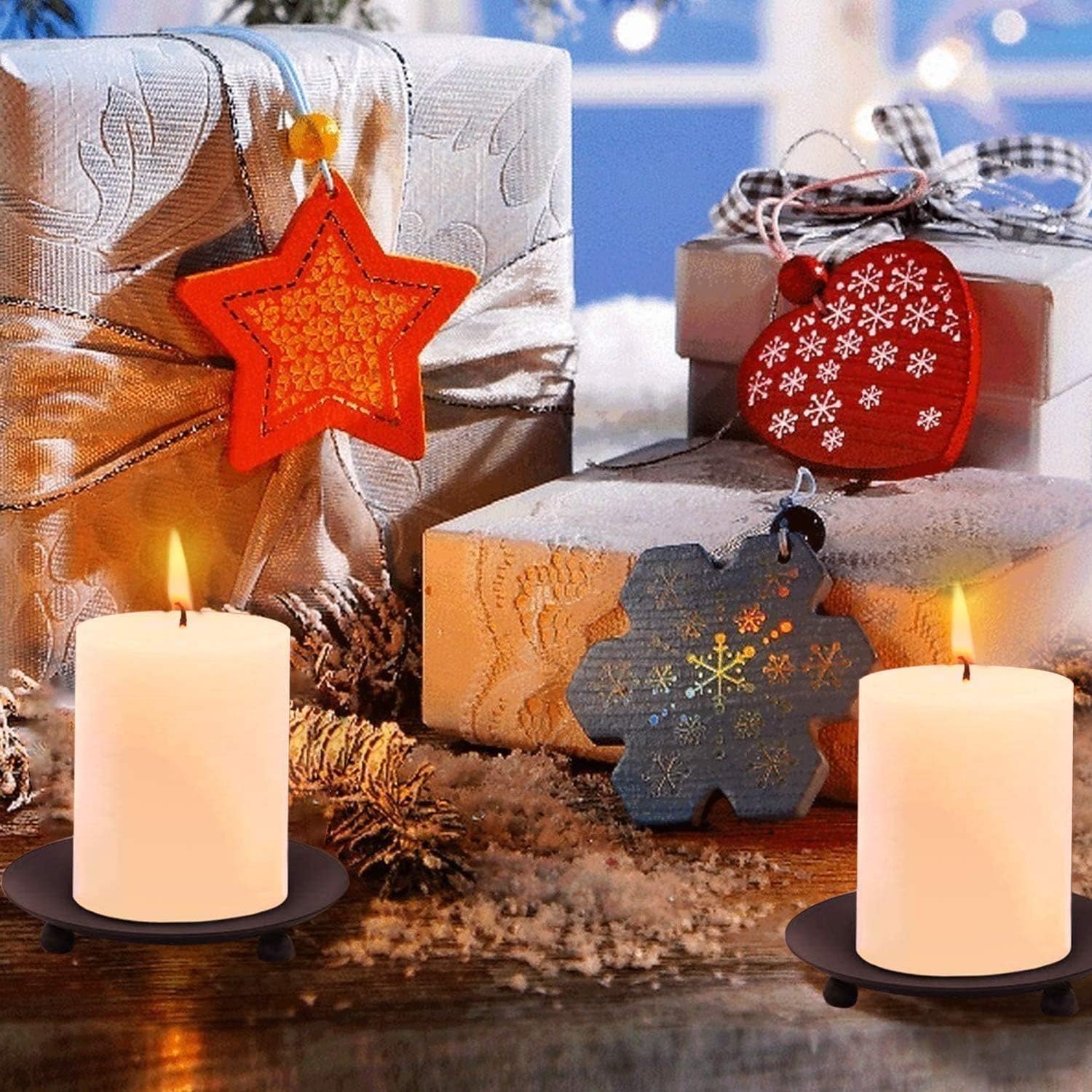 MINGJIANG Iron Candle Plates - Image 3