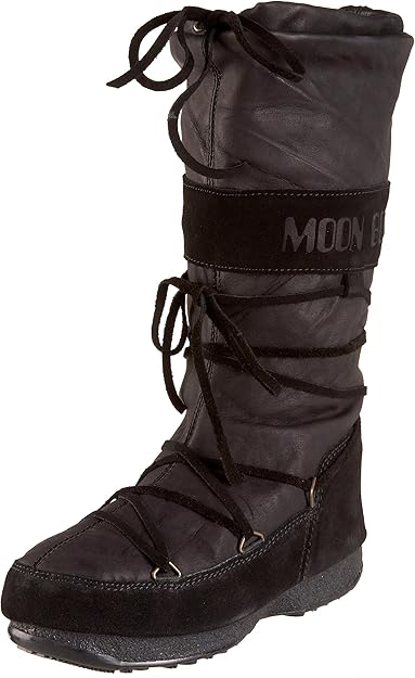 moon boots women all black