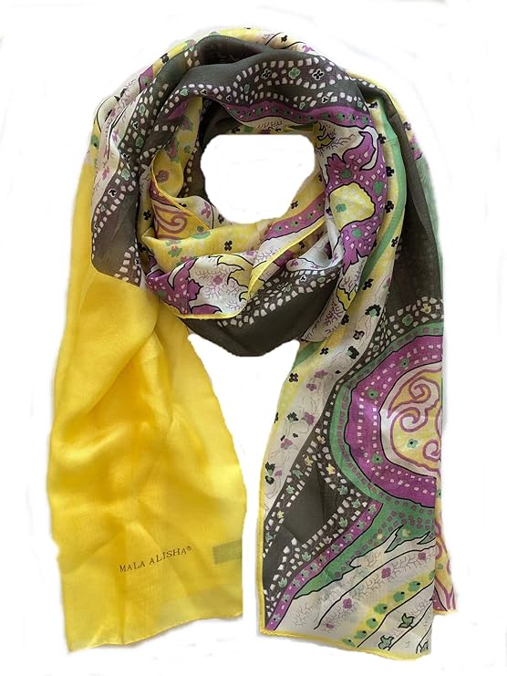Mala Alisha SUMMER SALE Sommertuch ELENA yellow *NP € 99 ** NEU