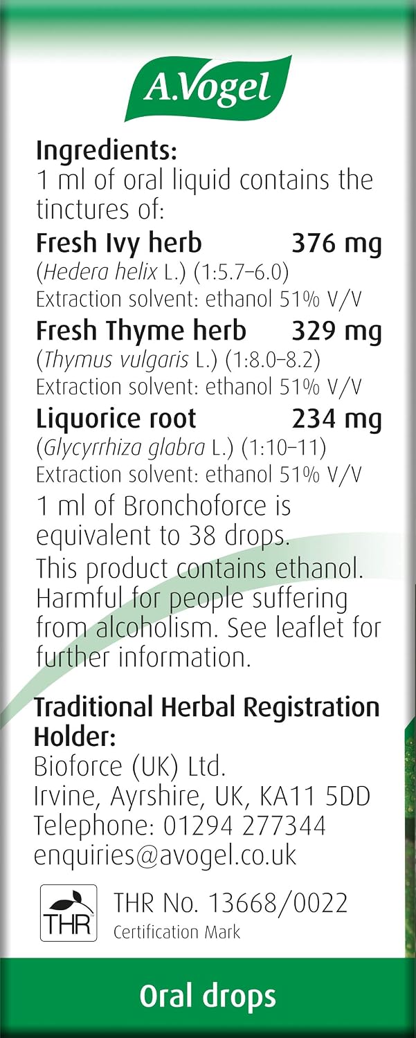 Al Bronchoforce Chesty Cough Ivy-Complex Oral Drops | 50ml - Image 5