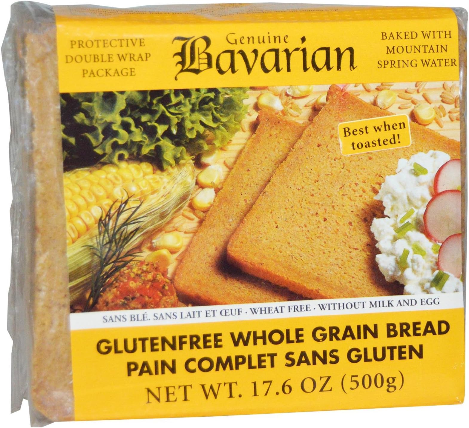 BAVARIAN BREAD Whole Grain Bread, 17.6 OZ