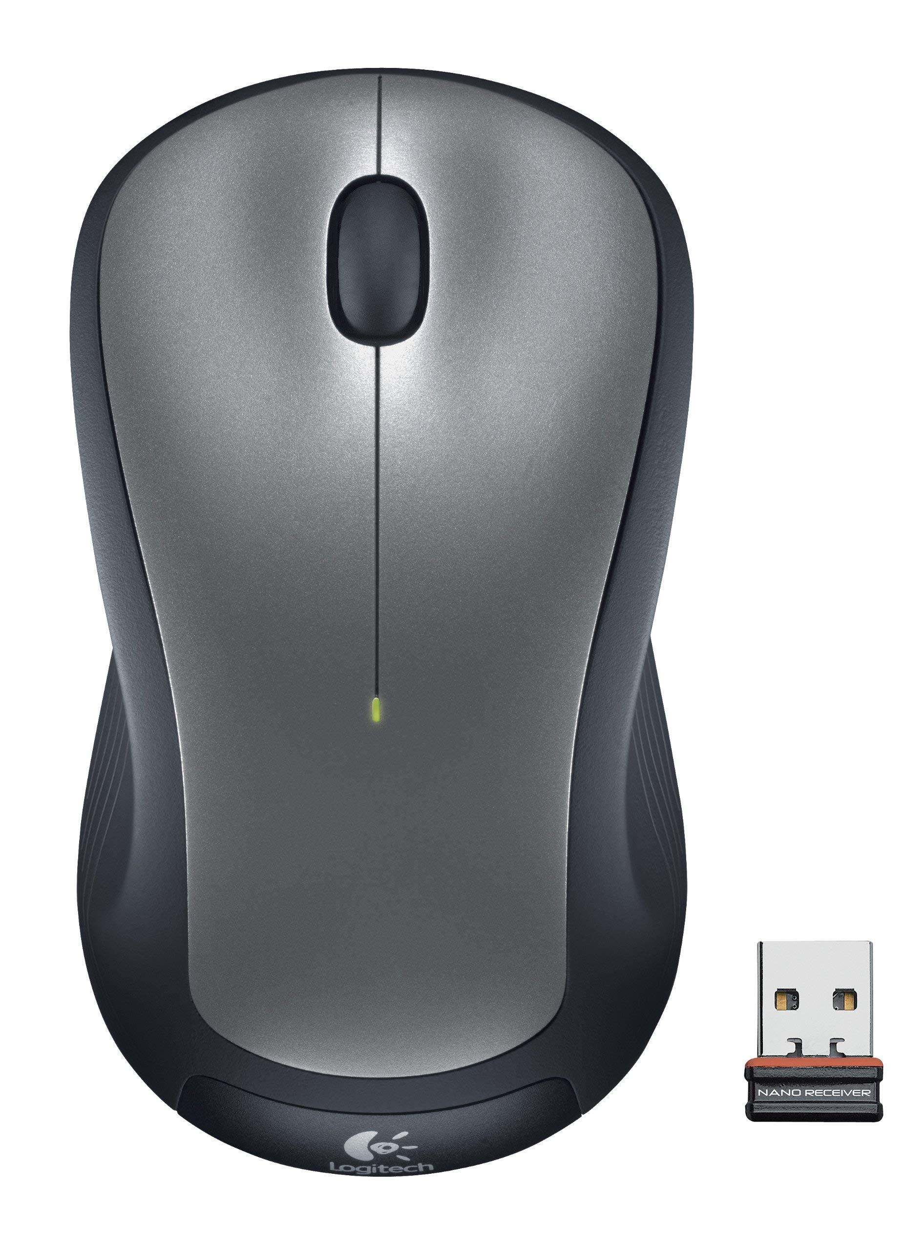 Logitech Wireless Mouse M310 Radio Transfer, PC Mouse, PC/Mac, 2 Ways (Renewed)