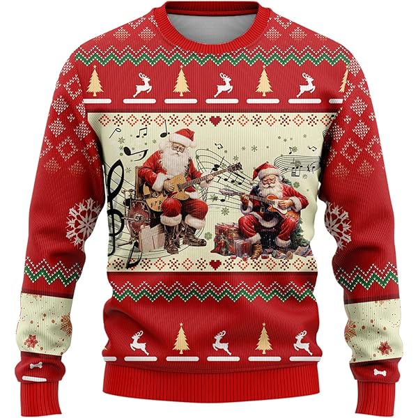 Sweater Pullover Ugly Sweater Navidad Amazon Christmas Ugly