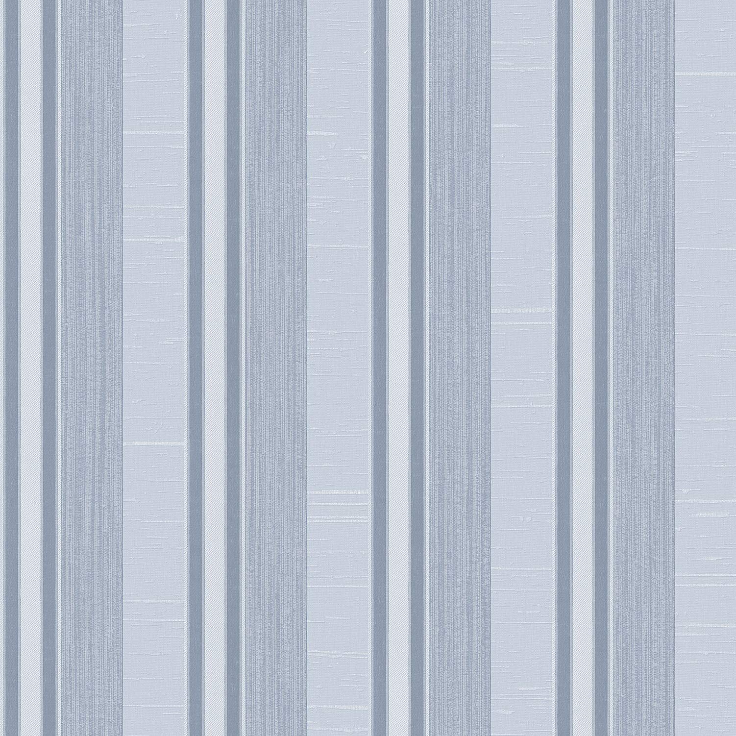 Galerie G67624 Palazzo Textured Varied Stripe Design Wallpaper, Dark/Light Blue, 10m x 53cm — image 1