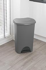 Addis Family Pedal Bin Linen Cream 50 Litre UK Made view 3