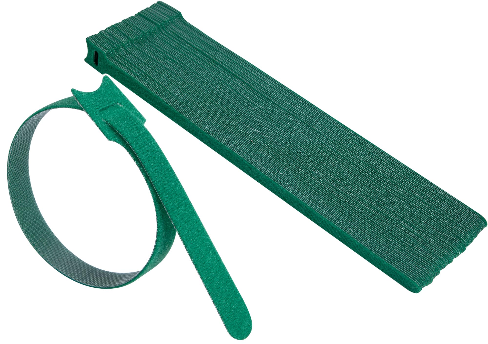 Photo 1 of 60 Pcs Christmas Garland Ties - 12" Adjustable Holiday Garland Ties - Reusable Nylon Garden Plant Cable Straps for Christmas Tree Wreath Stairways Railings Decoration (Green)