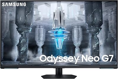 Samsung Odyssey Neo G7 LS43CG700NUXXU 43" 4K 144Hz 1ms Mini LED Gaming Monitor