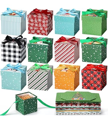 American Greetings Lot De 6 Boîtes Cadeaux Pour Oreillers, Pois Et