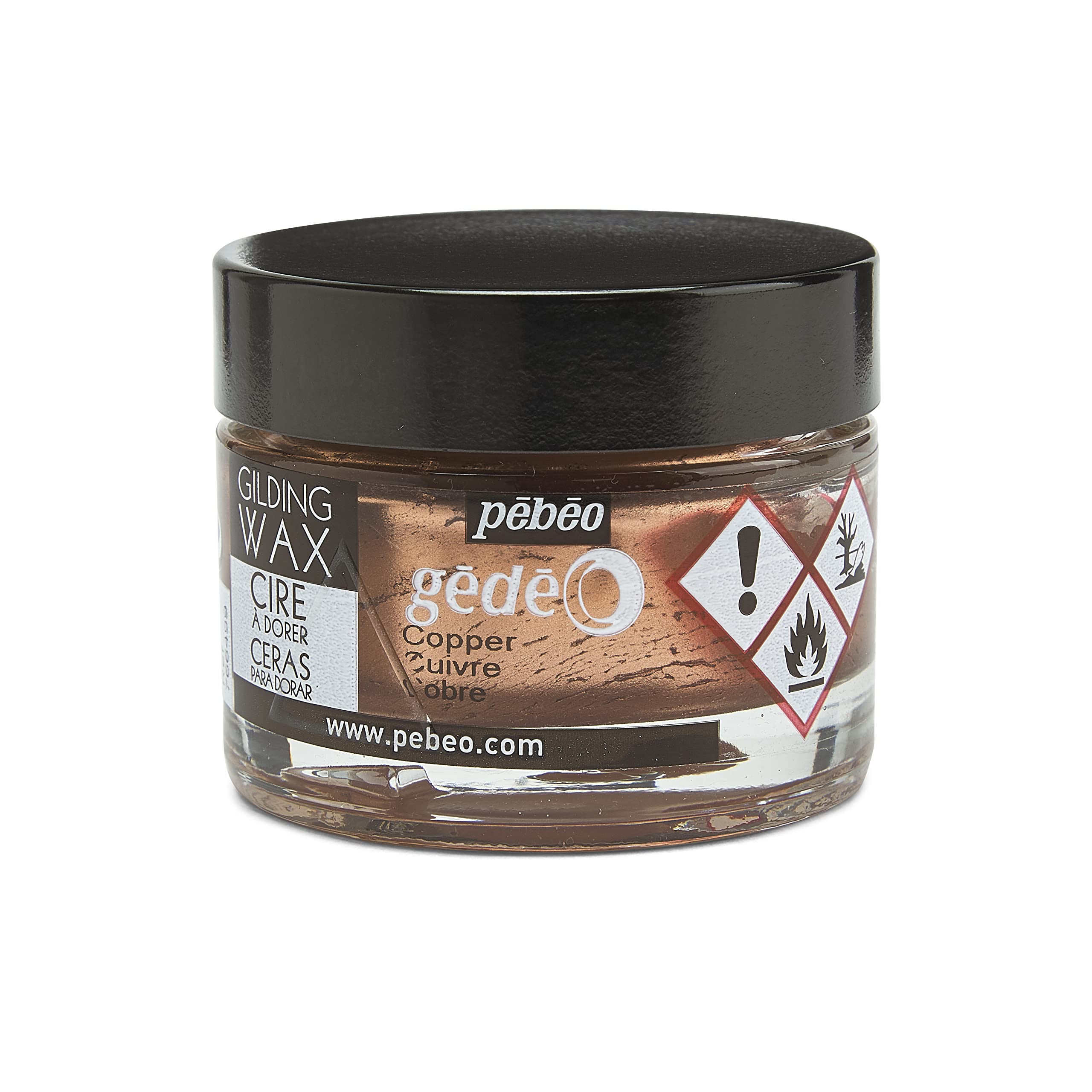 Pébéo - Gilding Wax Gedeo - Ideal for All Surfaces - Copper Colour, 30ml, 766499, 1 Count (Pack of 1) — image 1