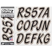 Sell Stiffie Whipline Solid WLS01 Boat Hull ID Number Decal White Black Registration In Canoga - Foto 8