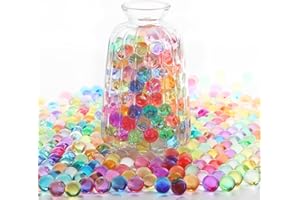 120,000 Floral Beads for Centerpieces Rainbow Vase Filler Beads for Soilless Planting Fragrance Diffusion Floating Candle Hol