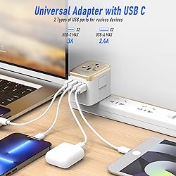 VYLEE Universal International Power Travel Plug