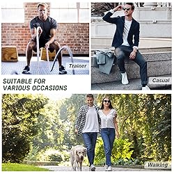 Niorasen Ankle Socks for Men Women, 6 Pairs Bamboo