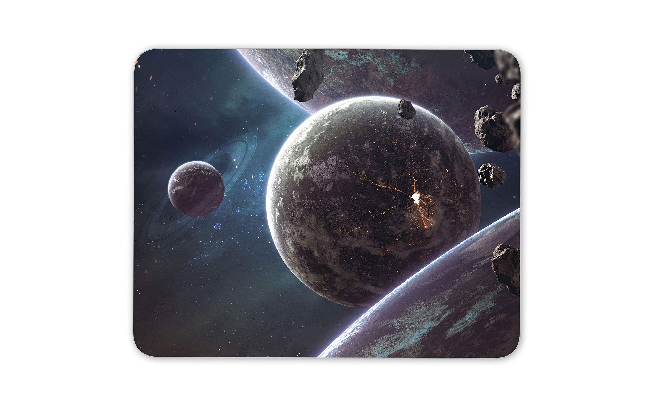 Destination Vinyl Ltd Planet Asteroid Fun Mouse Mat Pad - Sci Fi Boy Girl Computer #14114