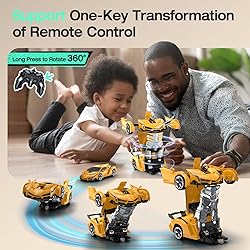 KKM Remote Control Car Toy, 2.4Ghz Transform Robot