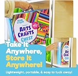 Blue Squid Arts & Crafts Chest Deluxe Kit 3000+ Pieces 2 Drawers 18 Compartments view 8