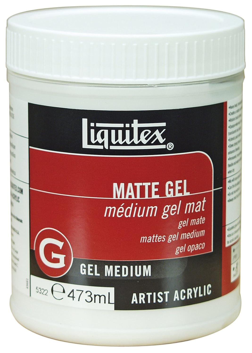 Liquitex Professional Matte Gel Medium, 16oz eBay