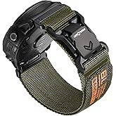 Bandletic Compatible with Garmin Fenix 6X Pro Band - 26mm Quick Fit Rugged Strap with Magnetic Fidlock V-Buckle for Fenix 8 51mm/7X/7X Pro/6X/5X/5X Plus/3 HR/Tactix/Enduro/Instinct 2X/Quatix 3 6X 7X