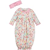 Mud Pie Children's Rainbow Floral Take Me Home; 0-3M