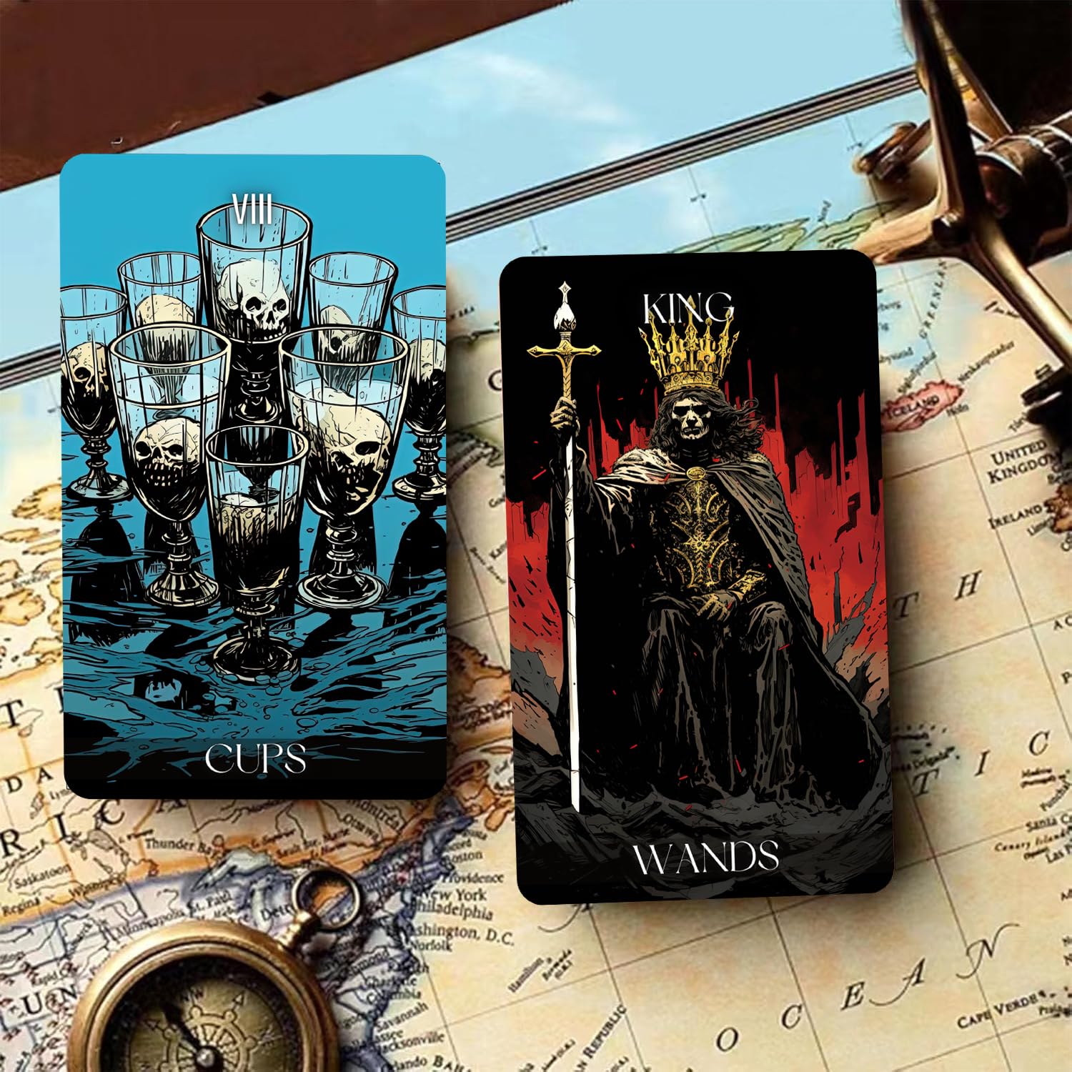 ZHQGYN 78 Tarot Cards, Tarot Cards Deck with Guide Book for Beginners, Fortune Telling Toys, Durable Cards, Suitable for Beginners to Experts, Creative Art Real Experience.