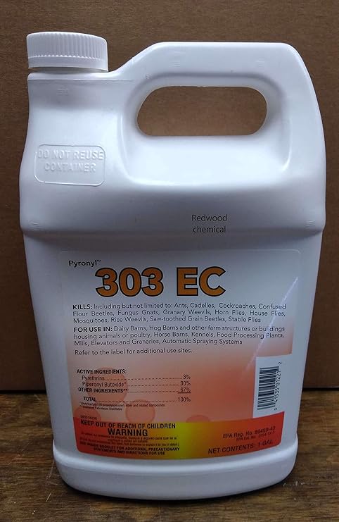 Amazon Com Envincio Pyronyl 303 Ec 128oz Pyrethrin Fogging