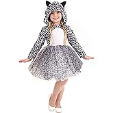 Girl's Animal Tutu Costume Dresses | Toddler Black Cat, Bear, Fox, Sheep & Snow Leopard Outfits