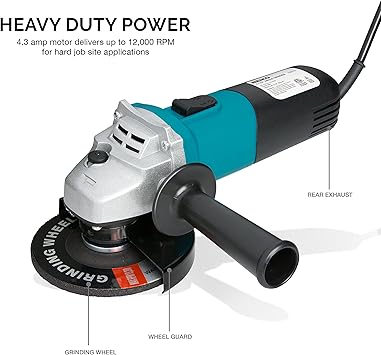 Ridgerock Tools Inc. 10611A Angle Grinders product image 2