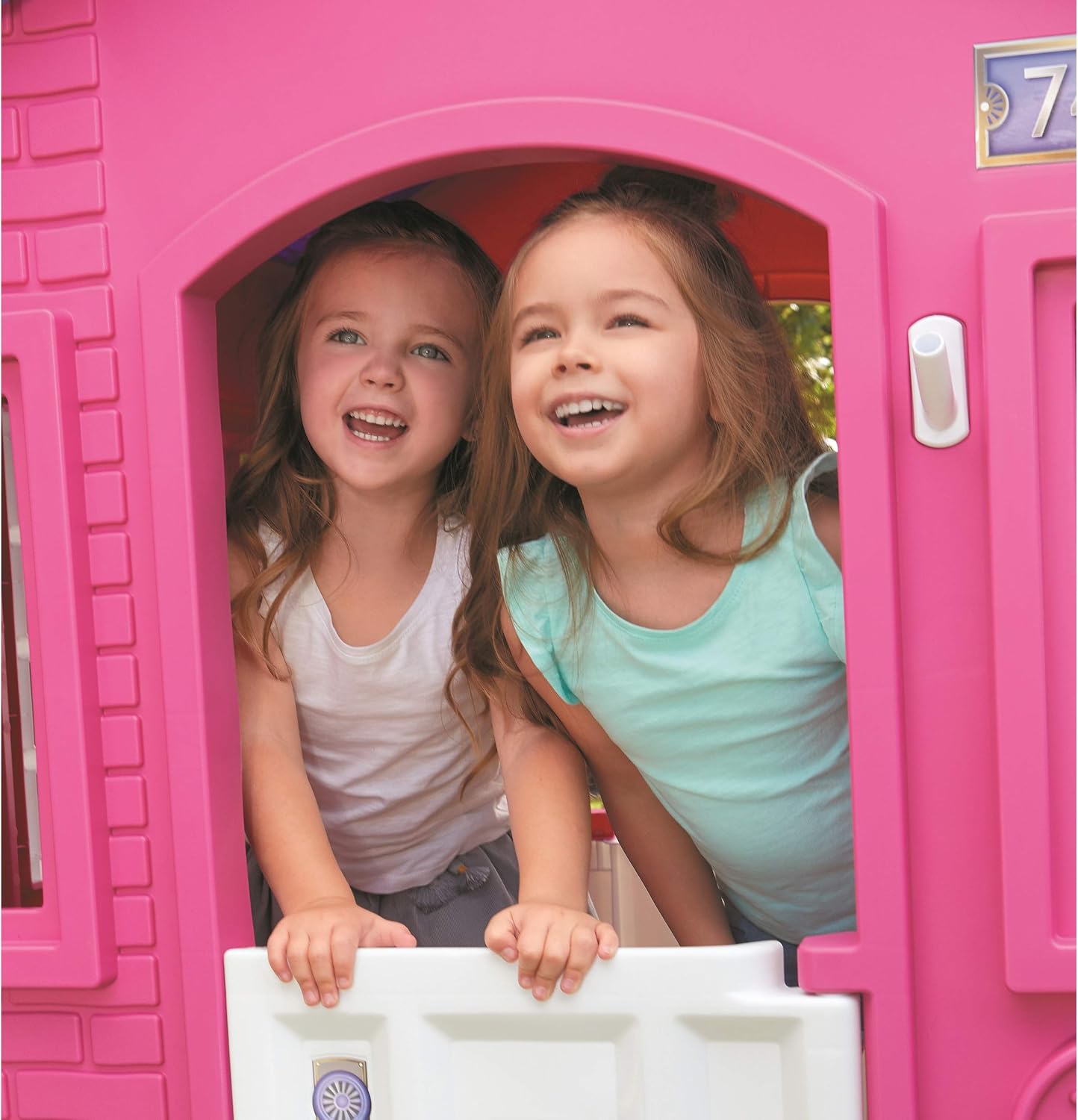 cape cottage playhouse pink