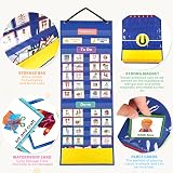 Sanlebi Visual Timetable 132 PECS Cards Weekly Behaviour Charts Now and Next view 6