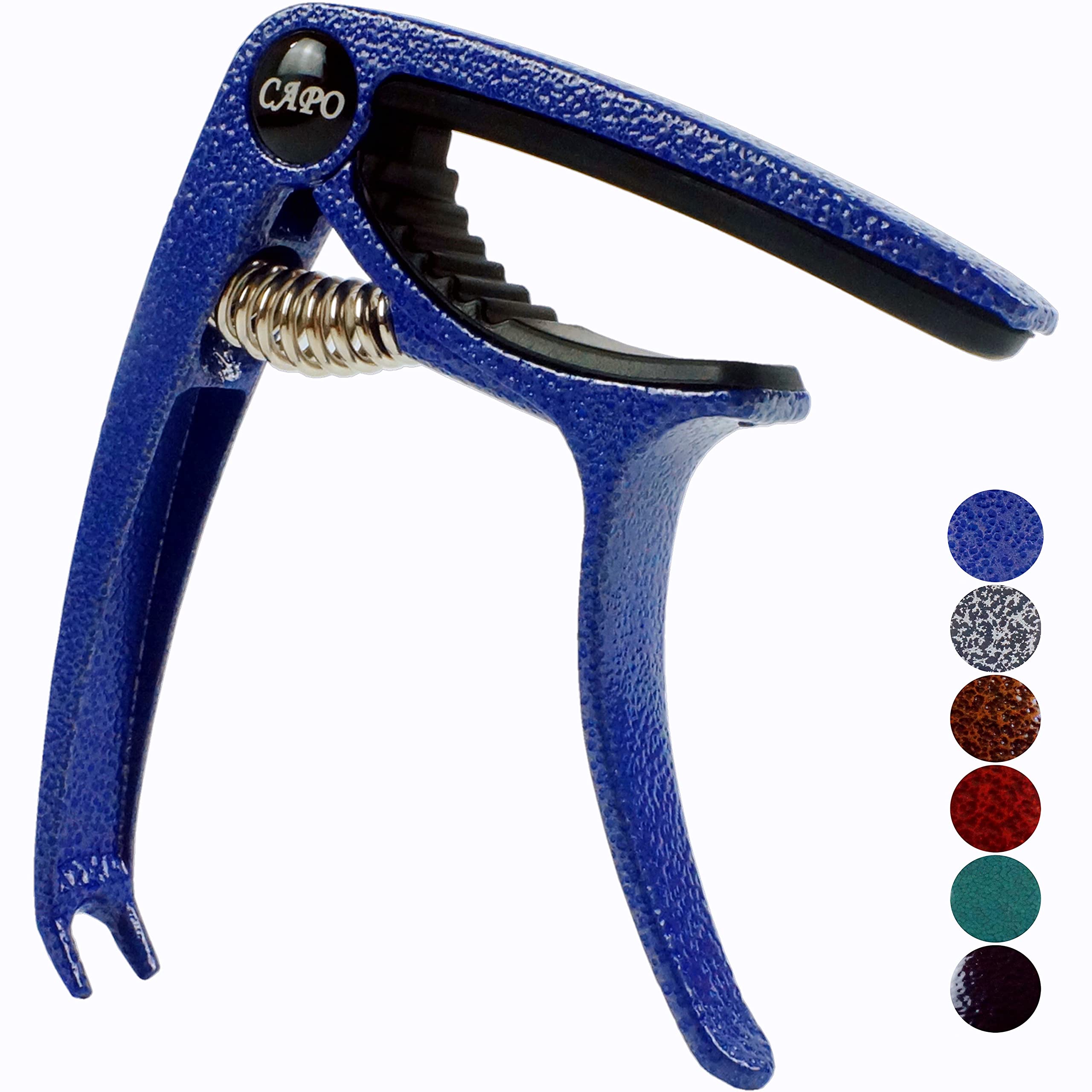 SUCCESS Guitar Capo, Lightweight Zinc Alloy Capo for Acoustic and Electric Guitars, Bass, Mandolin, Banjo, Ukulele(Indigo)