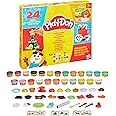 Play-Doh Holiday Advent Calendar for Kids 3 and Up, 24 Day Countdown, Multiple Surprise Gifts Behind Each Door, Arts & Crafts