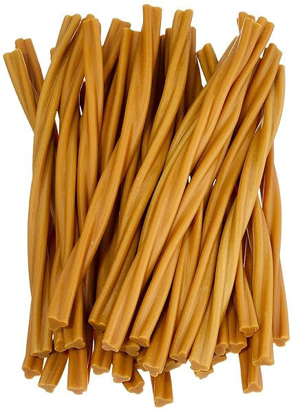 WONDER BOUND PEANUT BUTTER FLAVOR DOG TWIST STICKS – 55 COUNT – RAWHIDE-FREE DOG TREATS, DENTAL HEALTH CHEWS FOR PLAQUE & TARTAR CONTROL, EASY TO DIGEST, LONG-LASTING