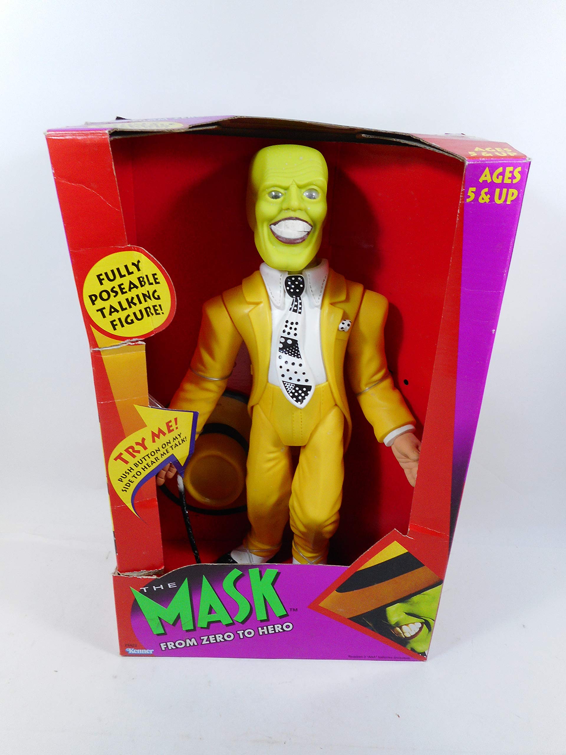Buy Kenner The Mask from Zero to Hero 15" Talking Poseable Action