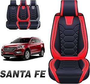 Amazon.com: Oasis Auto Custom Leather Seat Covers Compatible with ...