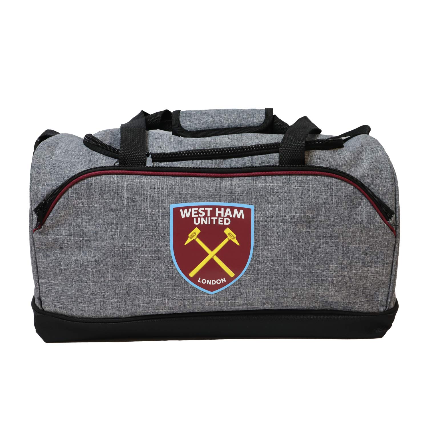 FOCO Officially Licensed West Ham United FC Grey Duffle Bag