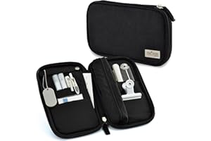 KOKUYO Slim Pencil holder Pouch, Black (F-VBF300D)