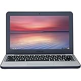 ASUS C202SA-GJ0027 11.6-inch Chromebook Ruggedised and Water Resistant Design with 180 Hinge (Silver/Blue) - (Intel Celeron N3060 Processor, 2 GB RAM, 16 GB eMMC, Chrome OS)