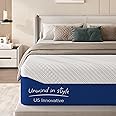 SogesSleep Queen Mattress, 12 Inch Green Tea Gel Memory Foam Mattress Queen, Cooling Gel Infused Mattress for Pressure Relief, Bed in a Box CertiPUR-US Certified & Fiberglass Free, Washable Cover