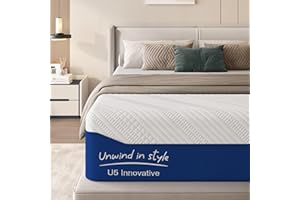 SogesSleep Queen Mattress, 12 Inch Green Tea Gel Memory Foam Mattress Queen, Cooling Gel Infused Mattress for Pressure Relief, Bed in a Box CertiPUR-US Certified & Fiberglass Free, Washable Cover