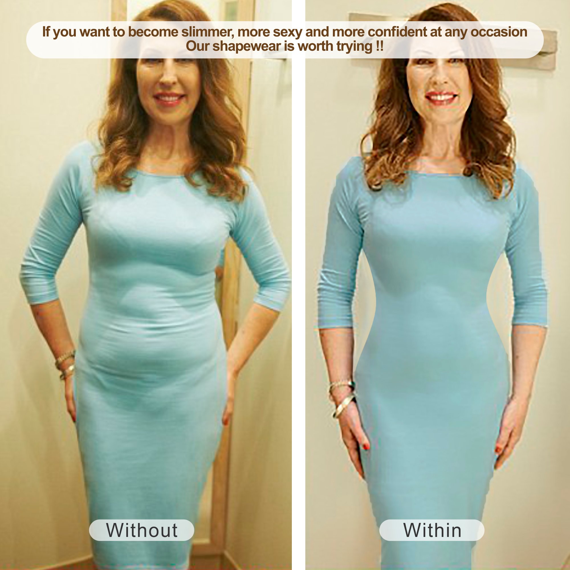 SHAPERX Women's Open Bust Shapewear Firm Control Bodysuit Slimmer Panty