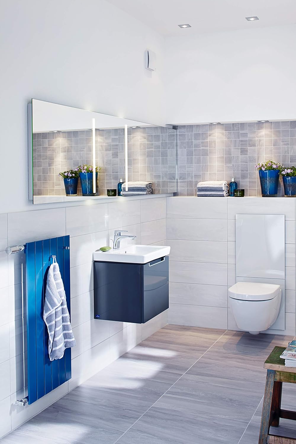 Knauf Uniflott imprägniert Gipsspachtel-Masse zum Verspachteln von  imprägnierten Gipsplatten mit HRK bzw. HRAK ohne Fugen-Deckstreifen, 17 kg –